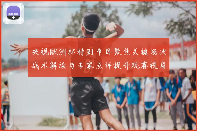 央视欧洲杯特别节目聚焦关键场次战术解读与专家点评提升观赛视角
