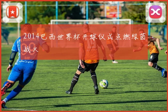 2014巴西世界杯开球仪式点燃绿茵战火