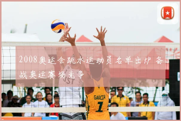 2008奥运会跳水运动员名单出炉 备战奥运赛场竞争