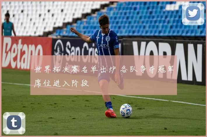 世界杯决赛名单出炉 各队争夺冠军席位进入阶段